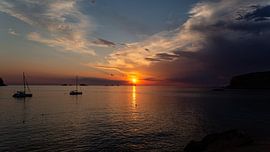 Ibiza sunset by Berdien Hulsdouw