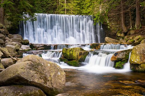 Wild Waterfall in Karpacz in the Giant Mountains 4