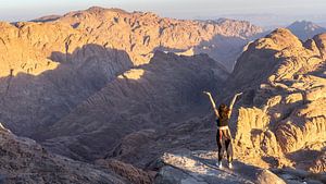 Vrijheid op Mount Sinai (Egypte)