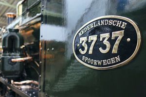 Locomotive à vapeur NS 3737 sur PixelPower