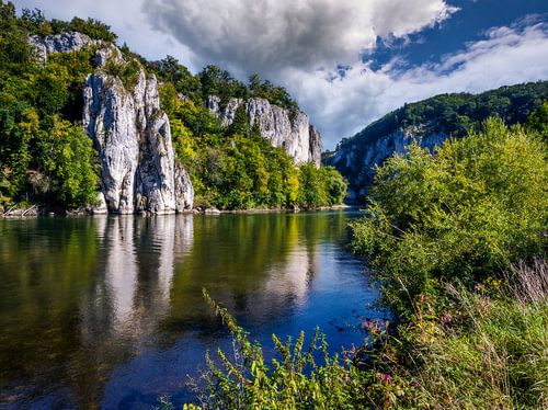 La percée du Danube près de Weltenburg