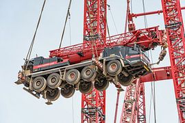 Mammoet GROVE GMK 5130-2 mobiele hijskraan.