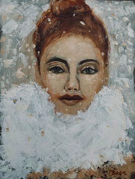 Winter-Porträt von Mieke Daenen
