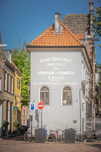 Old storefront in Deventer