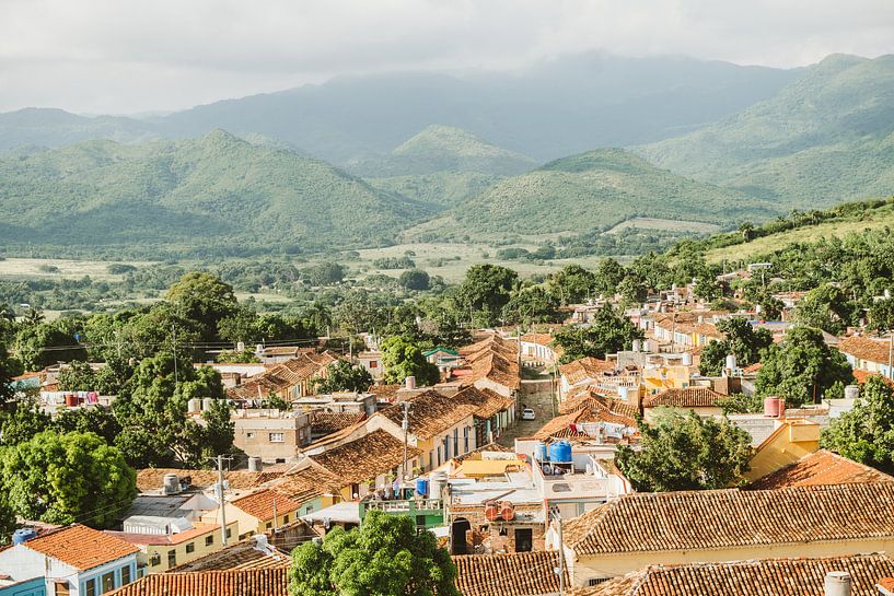 The view from the church tower in Trinidad by Art Shop West