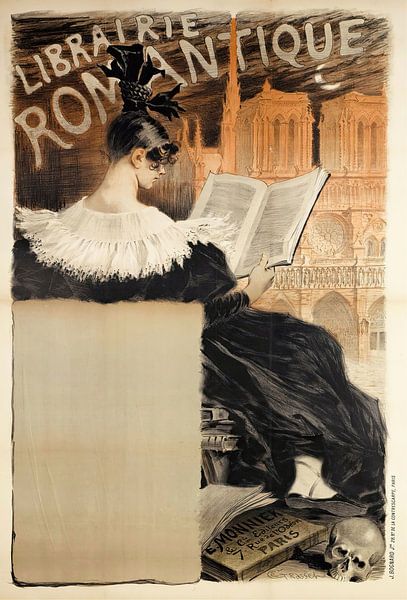 Librairie Romantique (1887) von Eugène Grasset von Peter Balan
