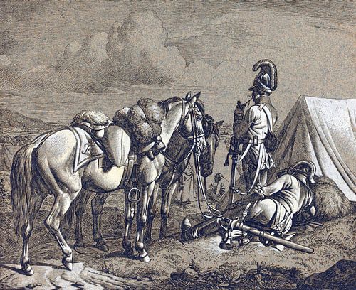 Johann Adam Klein, Oostenrijkse Infanteristen, 1816