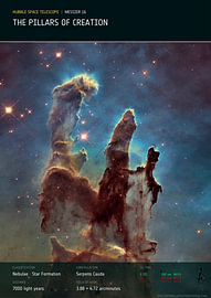 The Pillars of Creation sur Deep Field