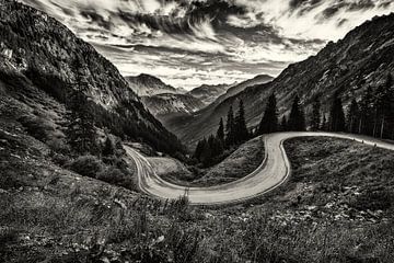 Silvretta Alpenstrasse van Rob Boon