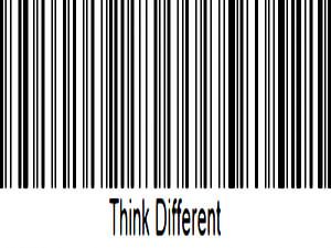Barcode I - Anders denken