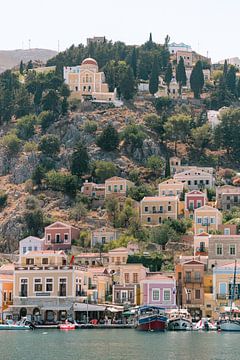 Beautiful view from the other side of Symi by Patrick Vossen