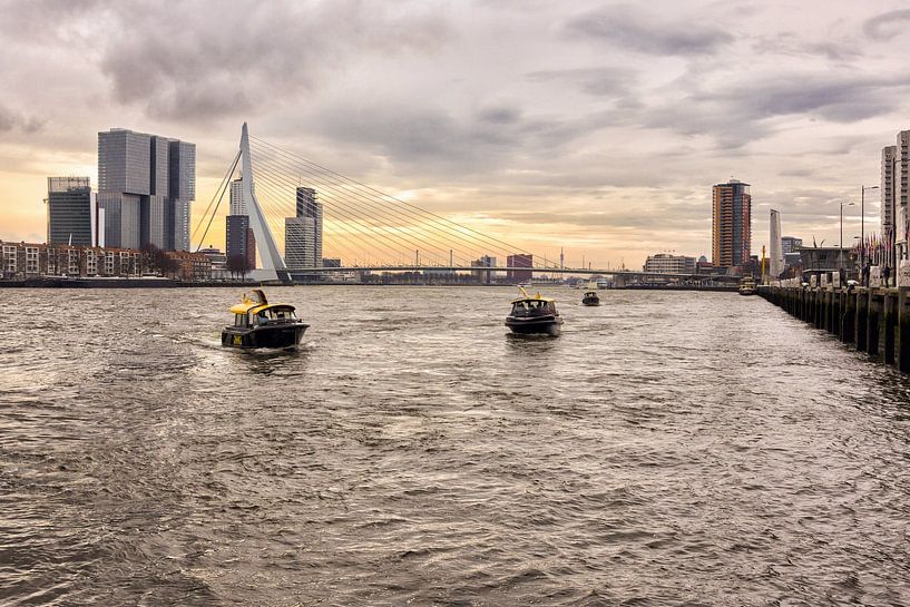 Skyline Rotterdam van Marcel Moonen @ MMC Artworks