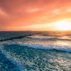 Ein traumhafter Sonnenuntergang am Meer von Max Steinwald