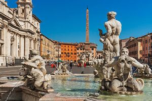 Piazza Navona, Rome van Gunter Kirsch