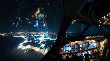 Nacht Flug von Martijn Kort