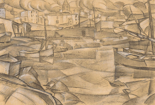 De haven van Mallorca, Leo Gestel