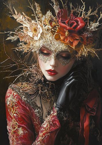 Goldene Maske | Maskeradenpracht