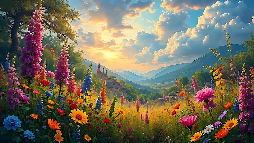 De diversiteit van de flora van Jean Pierre