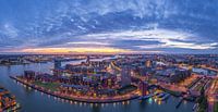 Panorama Rotterdam from the Euromast