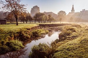 Flussarm der Geul bei Watermolen Wijlre von Rob Boon