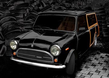 Innocenti Mini 850 Traveller in het zwart van aRi F. Huber