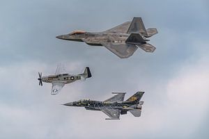 Vol du patrimoine de l'armée de l'air des États-Unis.