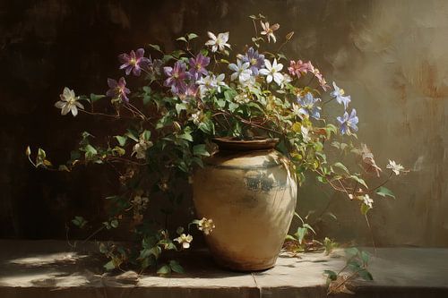 Goldene Vase Bloom