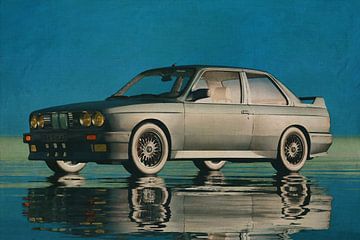 Klassieke BMW E 30 M3 uit 1991