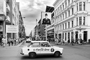 E-Force One (1) electrische Trabant in Berlijn van Evert Jan Luchies