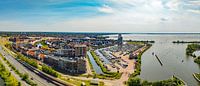 Nieuw Waterfront nieuwbouwwijk in Harderwijk van Sjoerd van der Wal Fotografie thumbnail