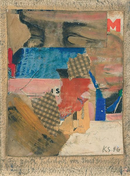 Kurt Schwitters - pour Edith Tschichold (1946) par Peter Balan