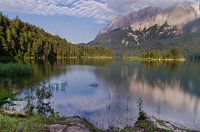Wolken boven de Eibsee
