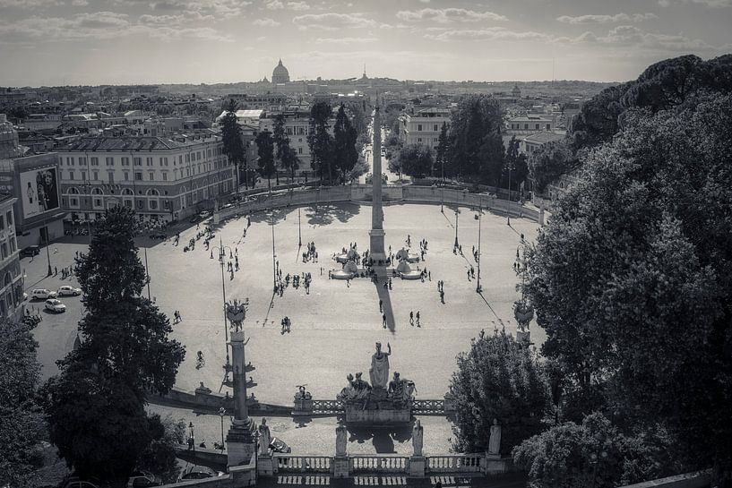 Piazza del Popolo - Rome par Jolanda van Straaten
