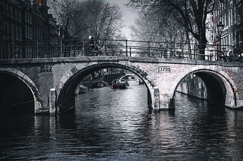 Amsterdam in Nederland is niet alleen zwart en wit