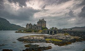 Eilean Donan Castle in Scotland. Highlander castle in the Highlands. by Jakob Baranowski - Photography - Video - Photoshop