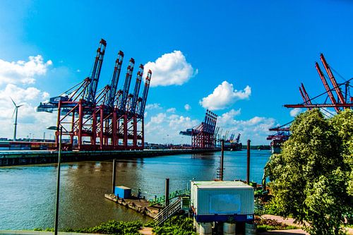 Uitzicht over Kuhwerder