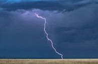 Kansas thunderstorm von Donny Kardienaal Miniaturansicht