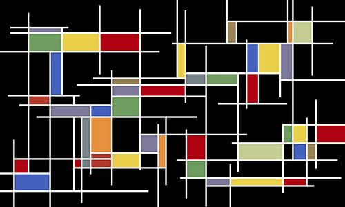 Colourful rectangles II