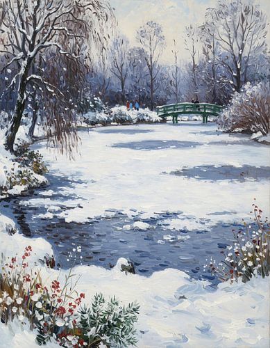 Quiet Pond in Winter
