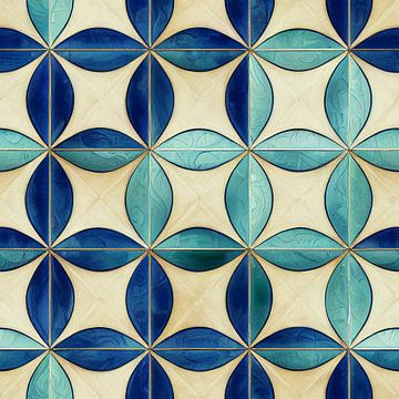Azulejo pattern #I by Whale & Sons.
