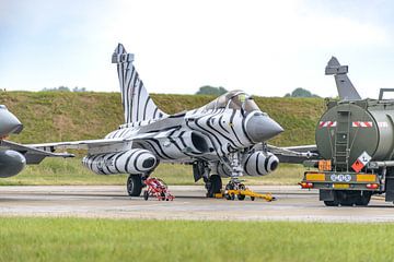 Dassault Rafale M tijdens NATO Tiger Meet 2017. van Jaap van den Berg