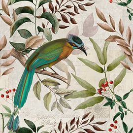 Autumn impression with bird by Andrea Haase