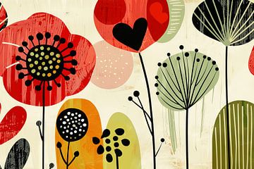 Bloemen van Poster Art Shop