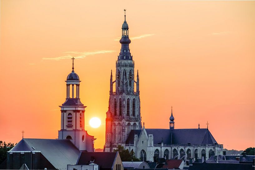 Grote Kerk - Breda - Nord-Brabant - Niederlande von I Love Breda