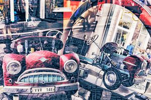 Blikvanger rode auto