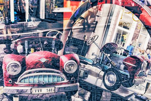 Eye catcher voiture rouge