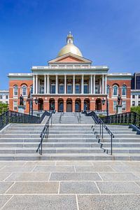 BOSTON Massachusetts State House van Melanie Viola