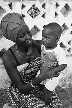 Gambia Moeder en Kind van Sanne Van der avoird
