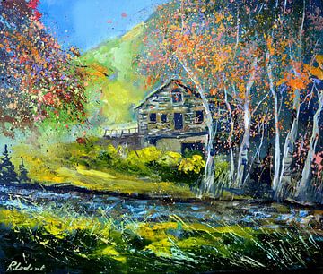 Herfst Belgische ardennen van pol ledent