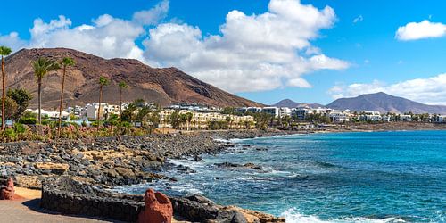 Kust bij Playa Blanca op Lanzarote